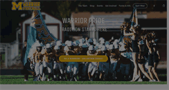 Desktop Screenshot of meridianwarriorfootball.com